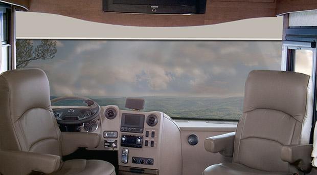 American Series RV Windshield Shades